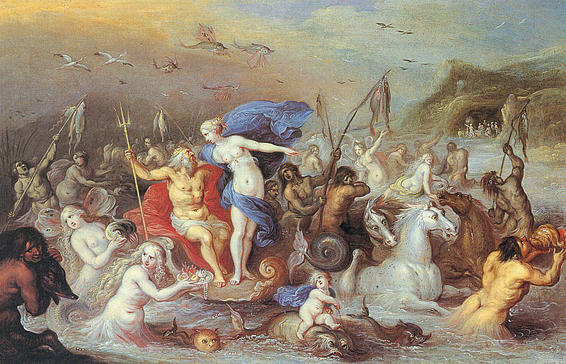 Der Triumphzug von Neptun und Amphitrite